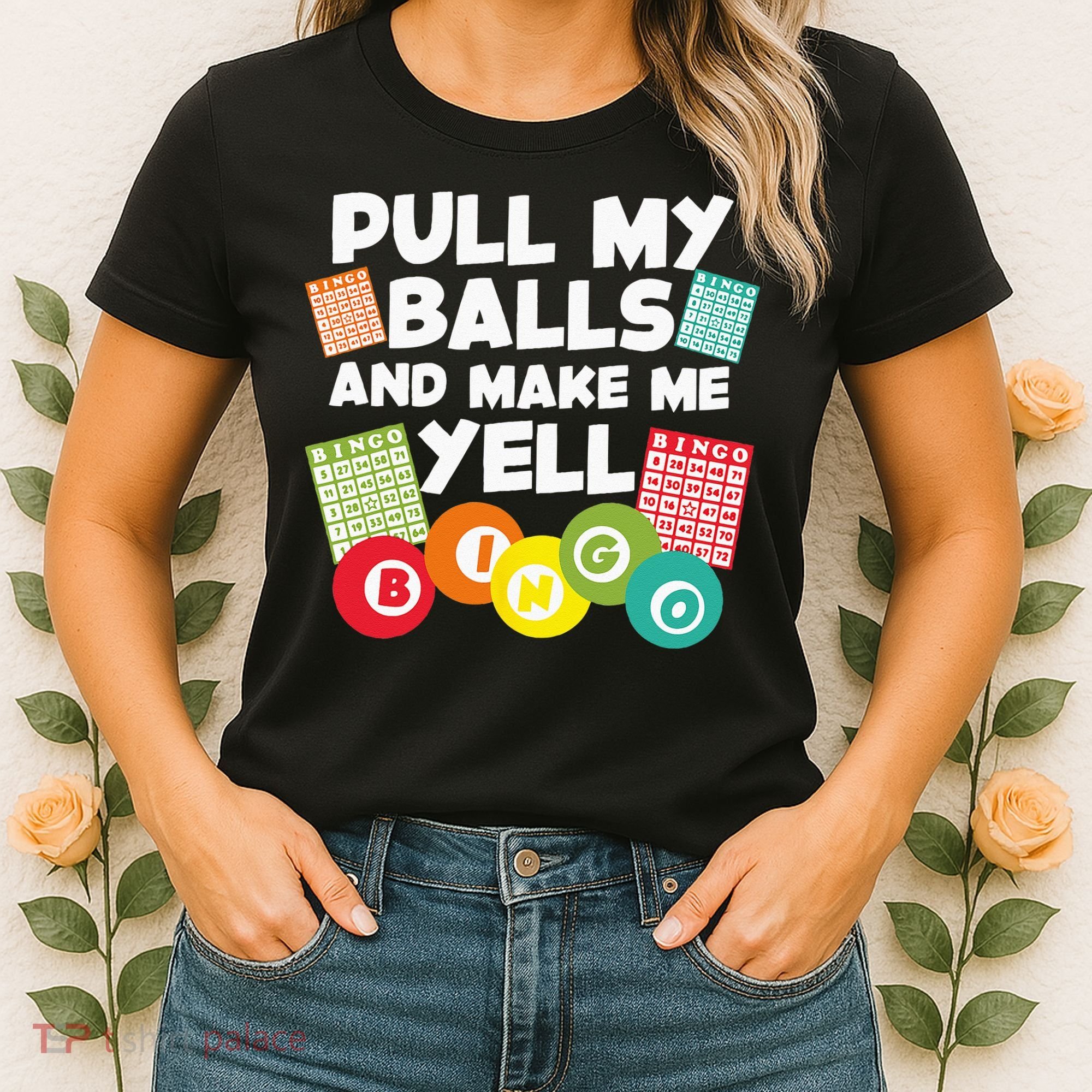 Funny Bingo For Men Women Lucky Bingo Lover Caller Gambling Women's T-Shirt
