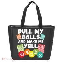 Funny Bingo For Men Women Lucky Bingo Lover Caller Gambling Tote Bag thumb 0