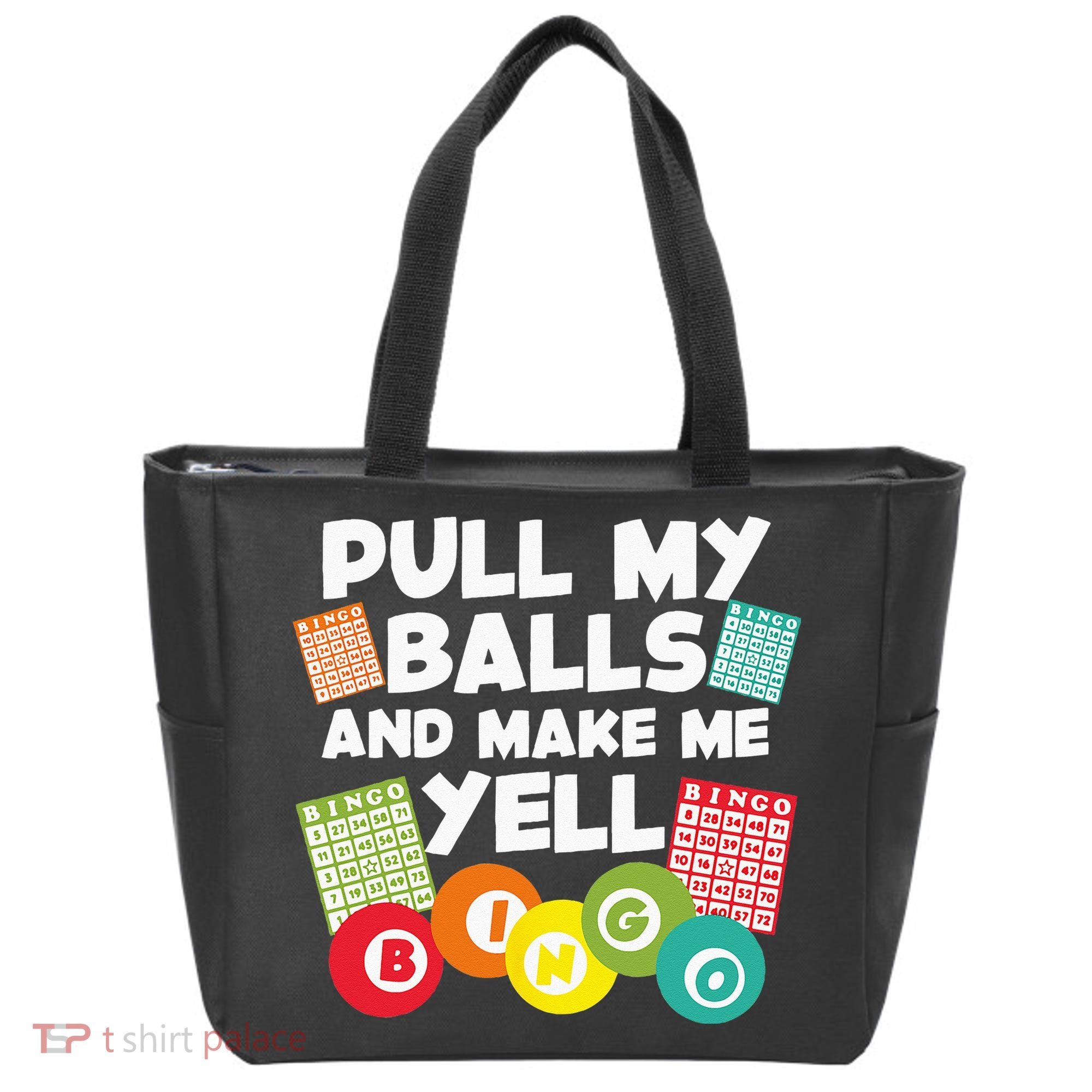 Funny Bingo For Men Women Lucky Bingo Lover Caller Gambling Tote Bag