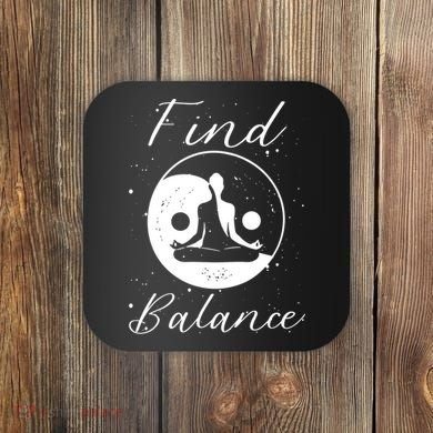 Find Balance Coaster