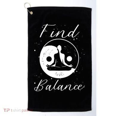 Find Balance Golf Towel