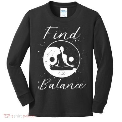 Find Balance Kids Long Sleeve Shirt