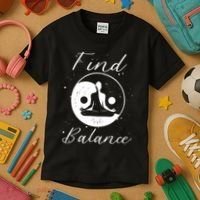 Find Balance Kids T-Shirt thumb 3