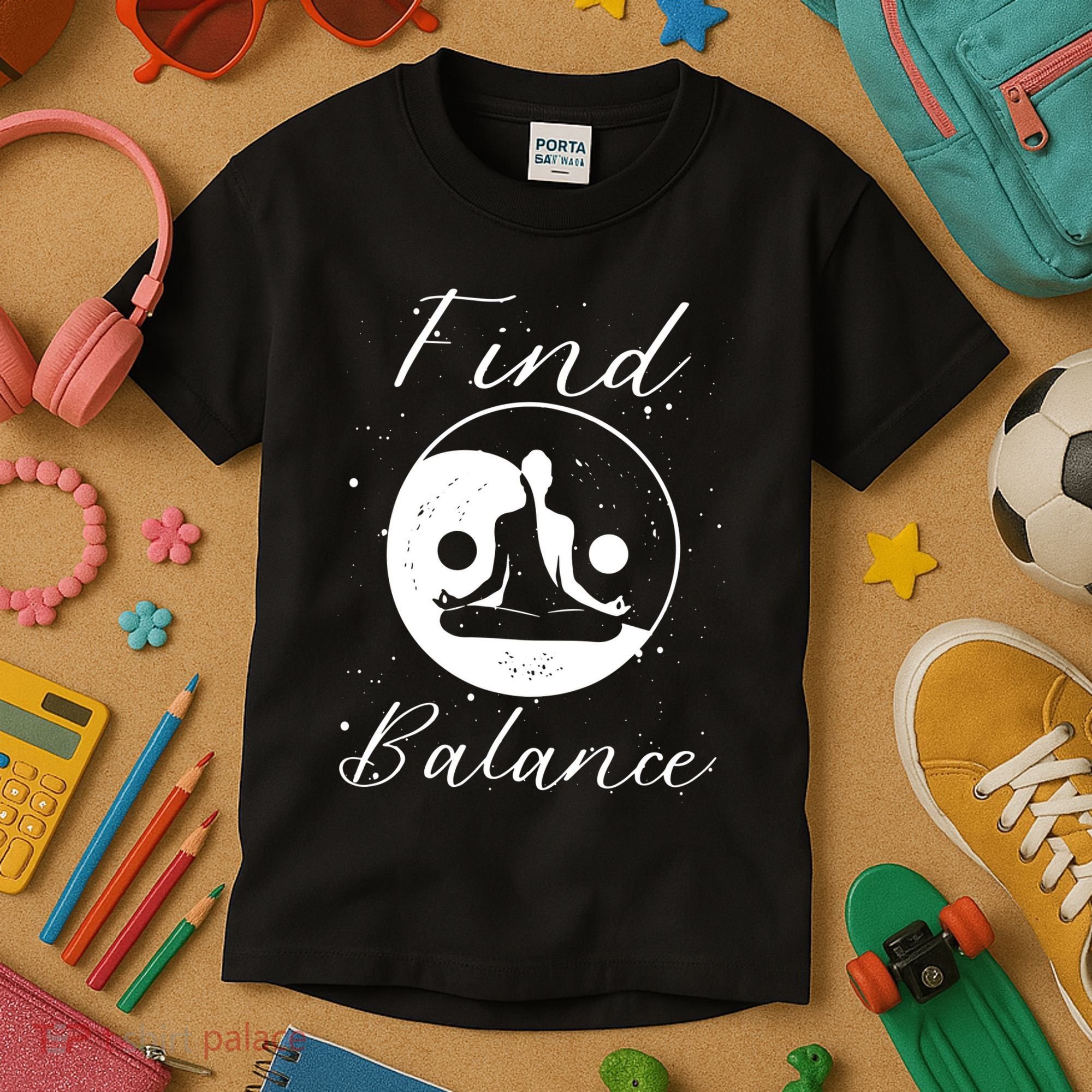 Find Balance Kids T-Shirt