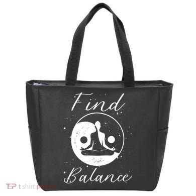Find Balance Tote Bag