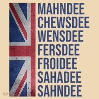 Funny British Flag Cockney Accent Days Of The Week London Tote Bag thumb 4