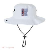 Funny British Flag Cockney Accent Days Of The Week London Bucket Hat thumb 0