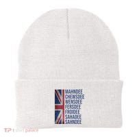 Funny British Flag Cockney Accent Days Of The Week London Beanie thumb 0