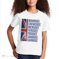 Funny British Flag Cockney Accent Days Of The Week London Kids T-Shirt thumb 2