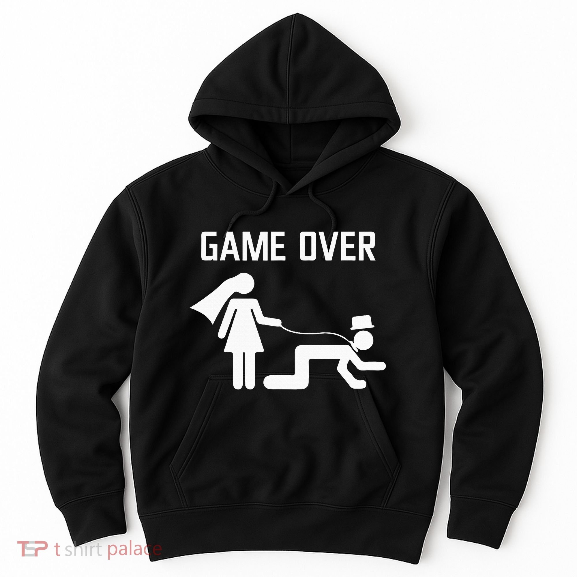 Funny Bride Groom Wedding Bachelor Bachelorette Party Hoodie
