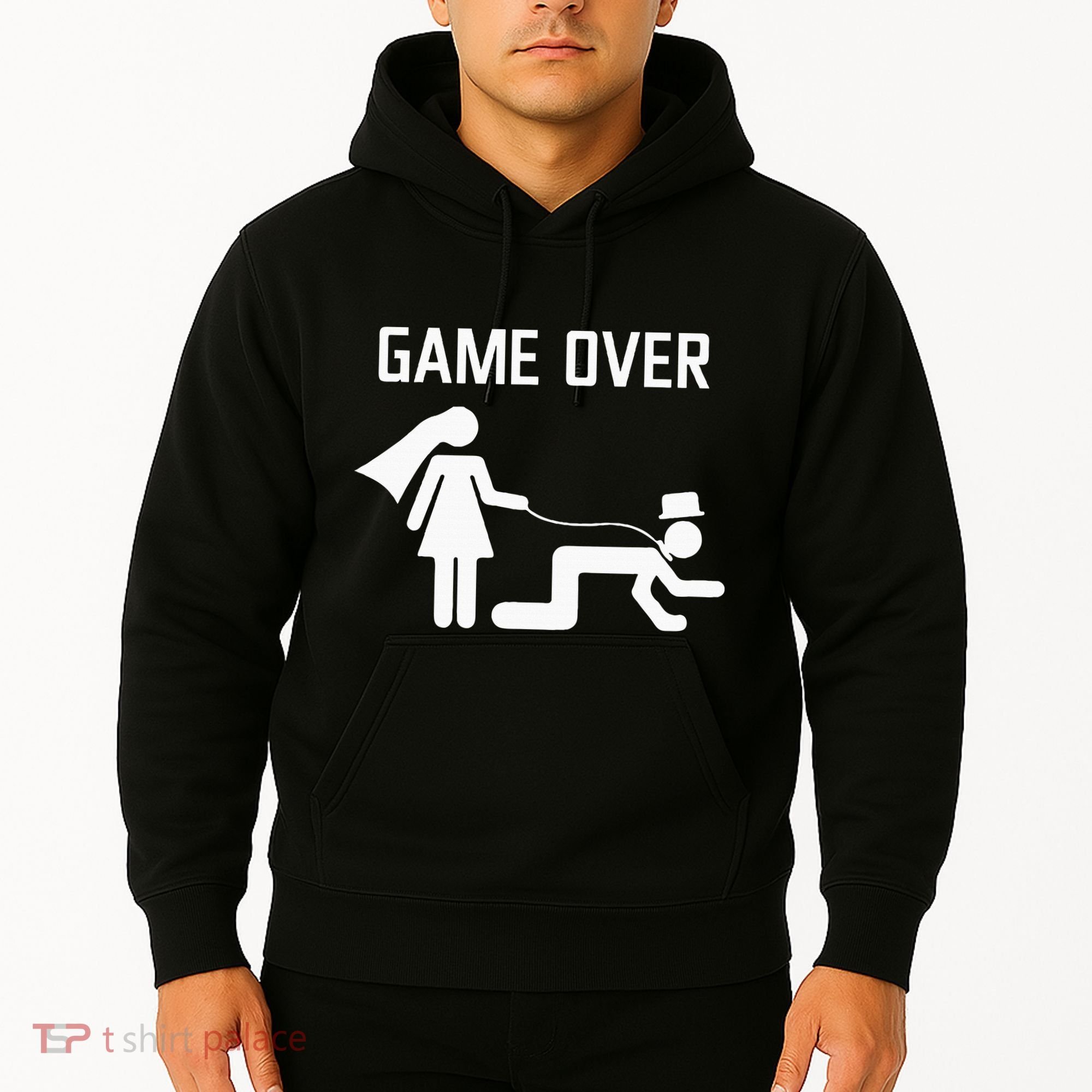 Funny Bride Groom Wedding Bachelor Bachelorette Party Hoodie