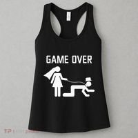 Funny Bride Groom Wedding Bachelor Bachelorette Party Women's Tank Top thumb 3