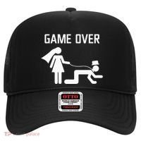 Funny Bride Groom Wedding Bachelor Bachelorette Party Hat thumb 0
