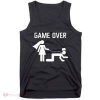 Funny Bride Groom Wedding Bachelor Bachelorette Party Tank Top thumb 0