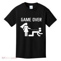 Funny Bride Groom Wedding Bachelor Bachelorette Party Kids T-Shirt thumb 0