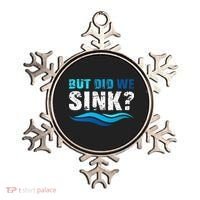 Funny Boating Gifts For Boat Owners But Did We Sink Ornament thumb 0