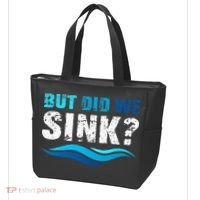Funny Boating Gifts For Boat Owners But Did We Sink Tote Bag thumb 3