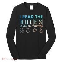 Funny Board Games Art For  Lovers Board Gamer  Long Sleeve Shirt thumb 0