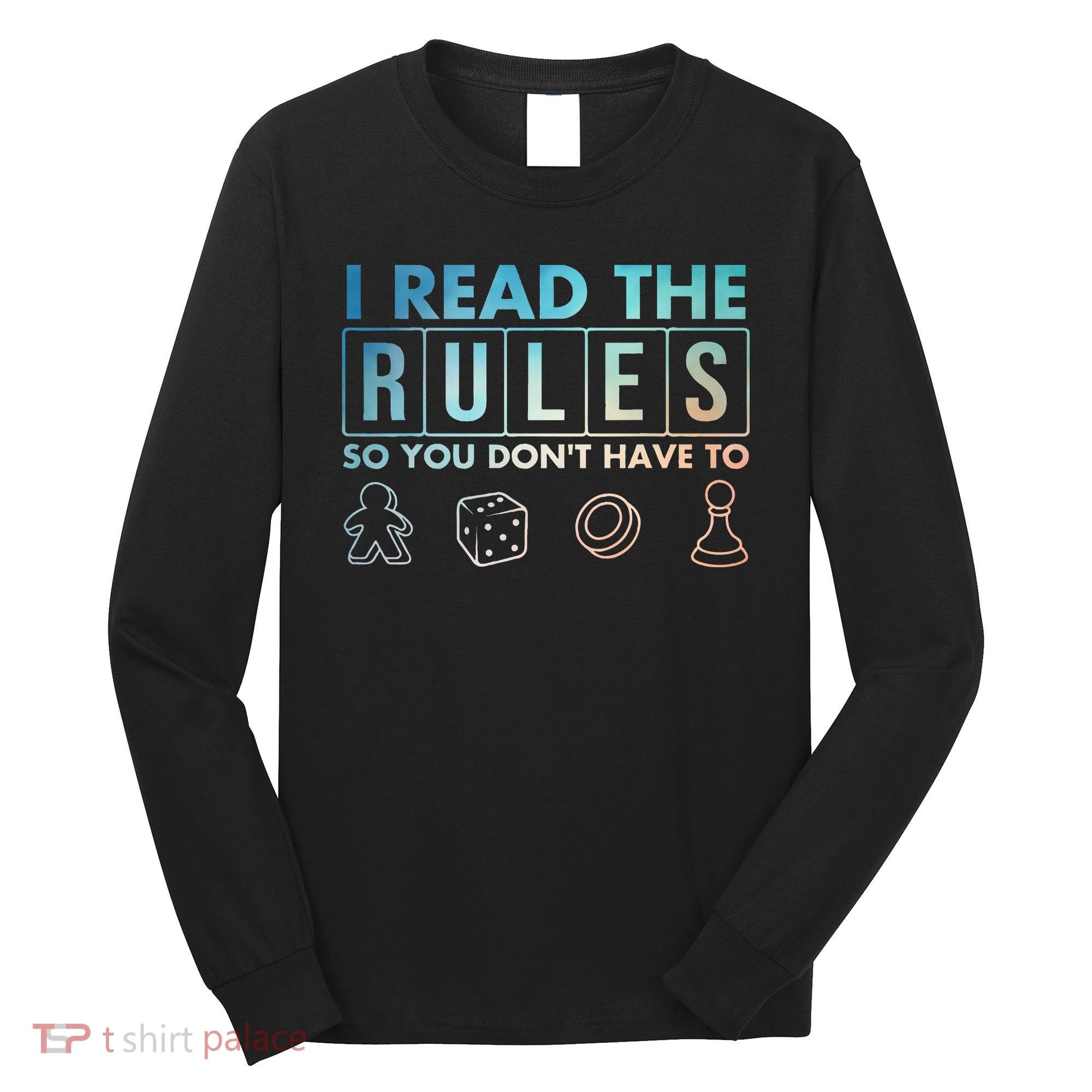 Funny Board Games Art For  Lovers Board Gamer  Long Sleeve Shirt