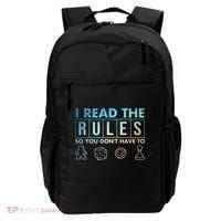 Funny Board Games Art For  Lovers Board Gamer  Backpack thumb 0