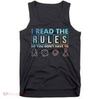 Funny Board Games Art For  Lovers Board Gamer  Tank Top thumb 0