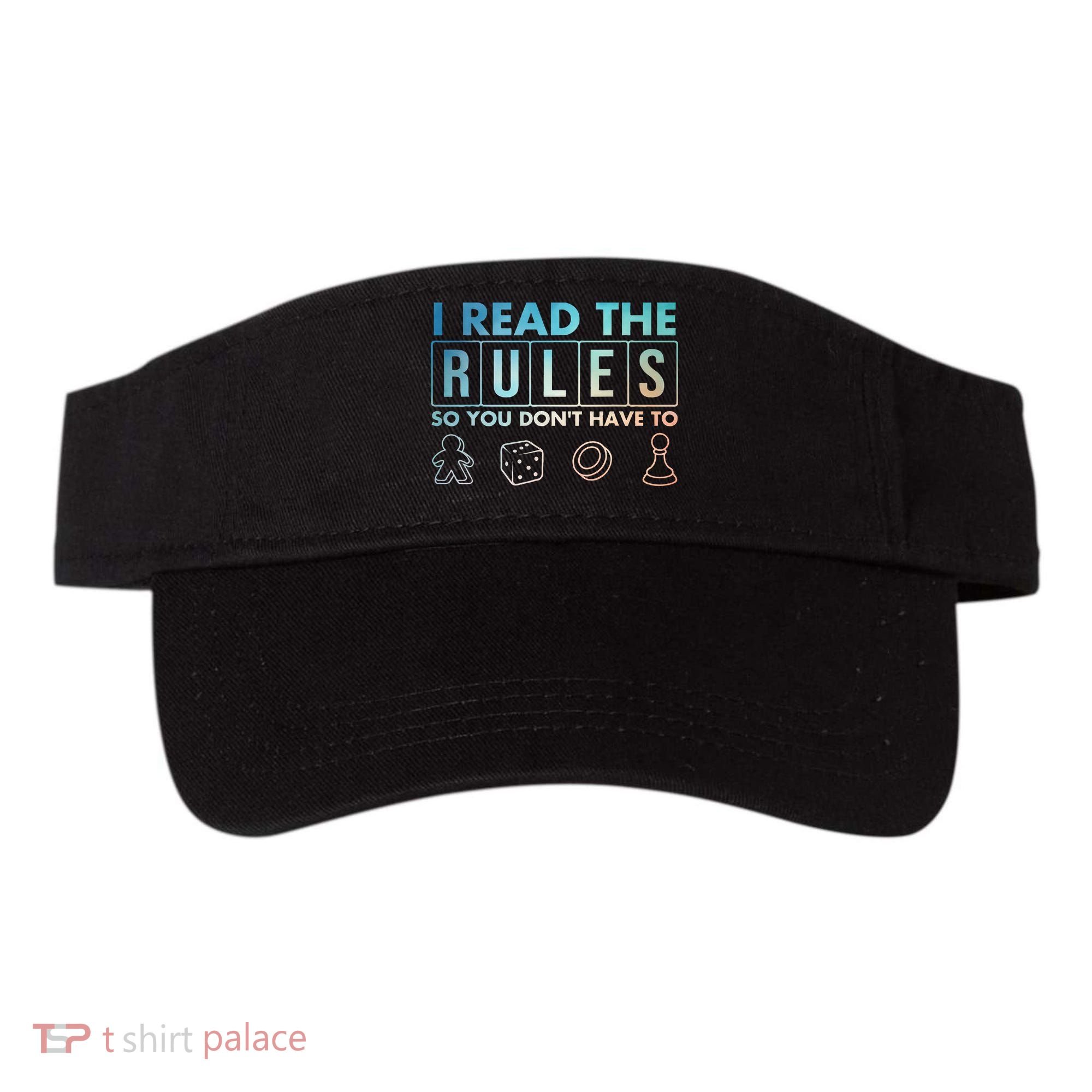 Funny Board Games Art For  Lovers Board Gamer  Visor