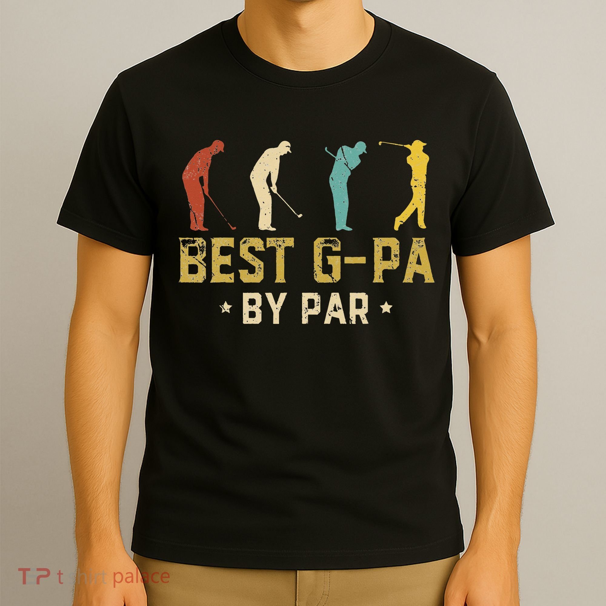Funny Best GPa By Par Father's Day Gifts Golf T-Shirt