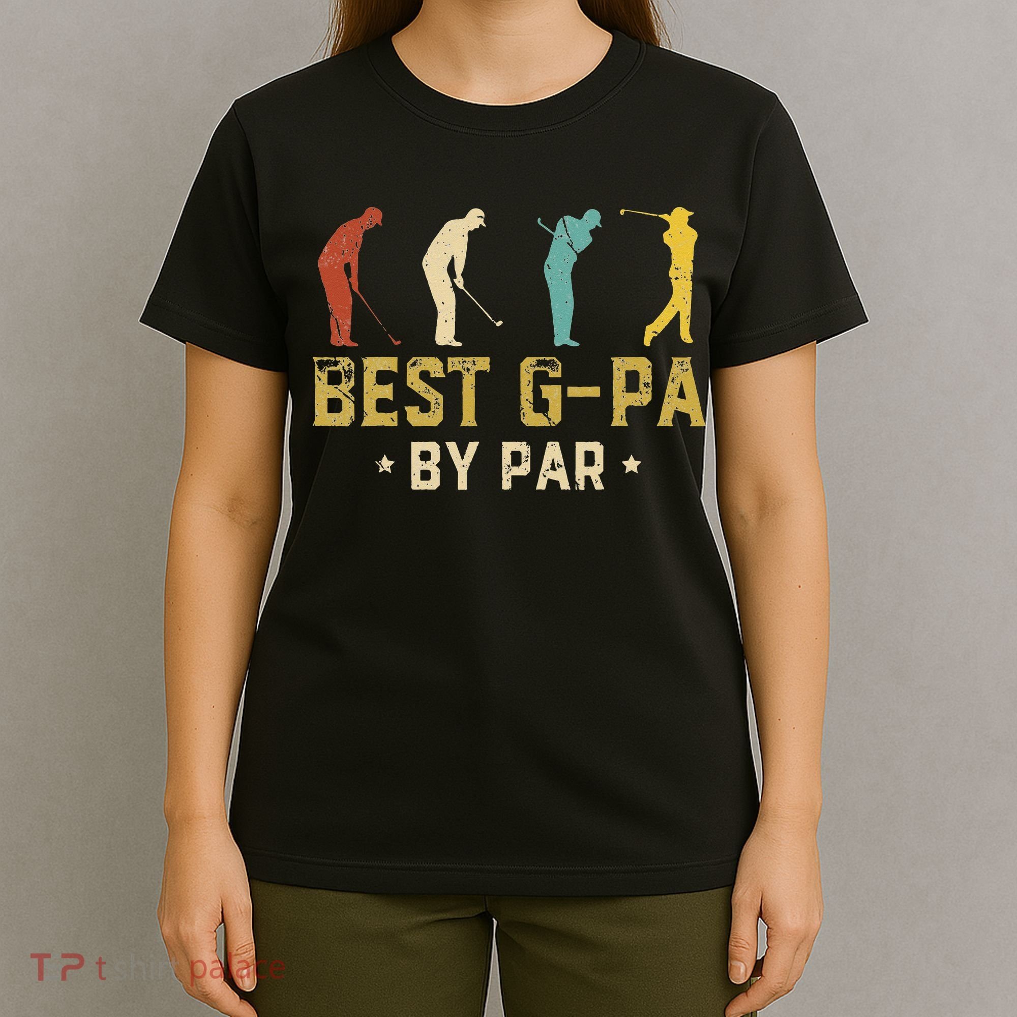 Funny Best GPa By Par Father's Day Gifts Golf T-Shirt