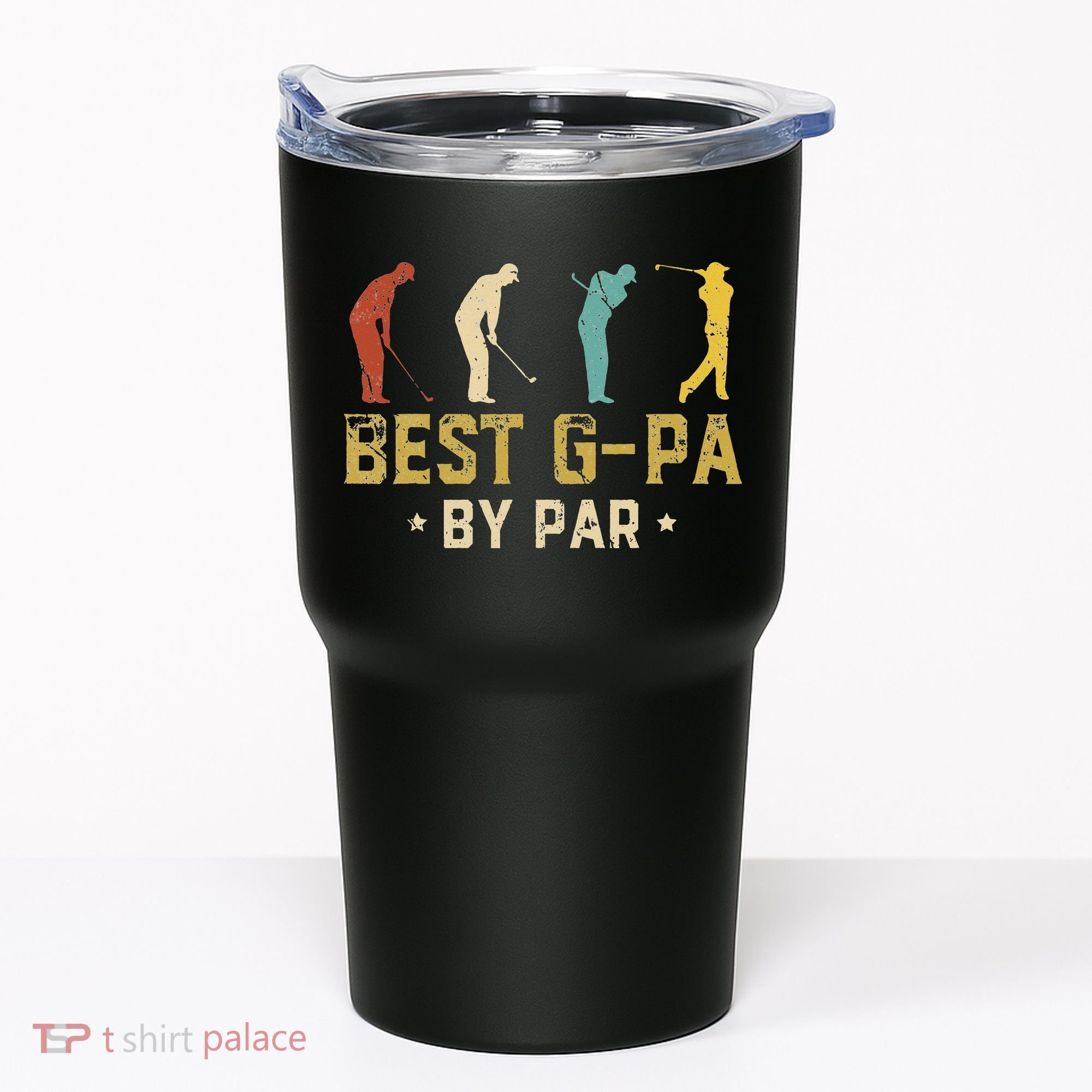 Funny Best GPa By Par Father's Day Gifts Golf Tumbler