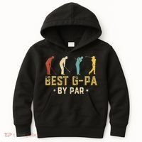 Funny Best GPa By Par Father's Day Gifts Golf Kids Hoodie thumb 0