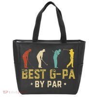 Funny Best GPa By Par Father's Day Gifts Golf Tote Bag thumb 0