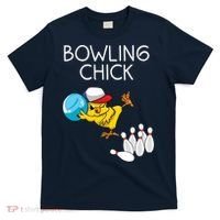Funny Bowling Gift Women Cute Bowling Chick Sports Athlete T-Shirt thumb 0