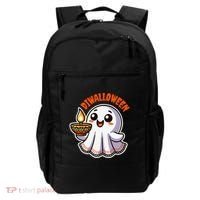Fun Boo Ghost Lantern Diwali Deepavali Halloween Diwalloween Backpack thumb 0