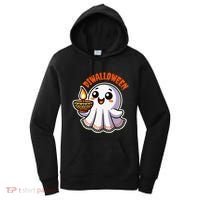 Fun Boo Ghost Lantern Diwali Deepavali Halloween Diwalloween Women's Hoodie thumb 0