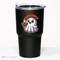 Fun Boo Ghost Lantern Diwali Deepavali Halloween Diwalloween Tumbler thumb 0