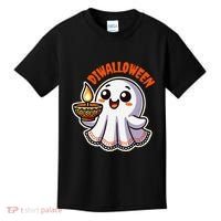 Fun Boo Ghost Lantern Diwali Deepavali Halloween Diwalloween Kids T-Shirt thumb 0