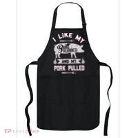 Funny BBQ Grilling Quote Pig Pulled Pork Apron thumb 0