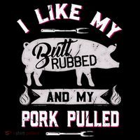Funny BBQ Grilling Quote Pig Pulled Pork Backpack thumb 2