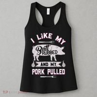Funny BBQ Grilling Quote Pig Pulled Pork Women's Tank Top thumb 3