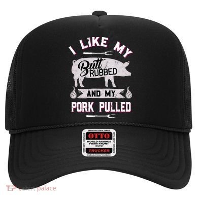 Funny BBQ Grilling Quote Pig Pulled Pork Hat