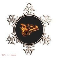 Fire Bass Guitar Rock Musician Ornament thumb 0