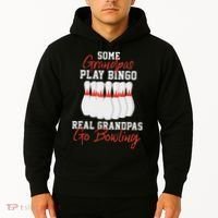 Funny Bowling Gift For Grandpa Or Dad Hoodie thumb 2