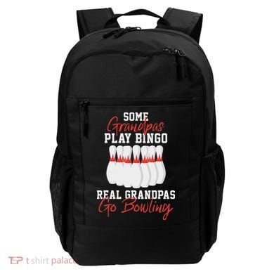 Funny Bowling Gift For Grandpa Or Dad Backpack