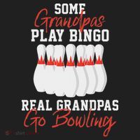 Funny Bowling Gift For Grandpa Or Dad Beanie thumb 2