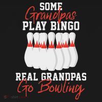 Funny Bowling Gift For Grandpa Or Dad Coaster thumb 2