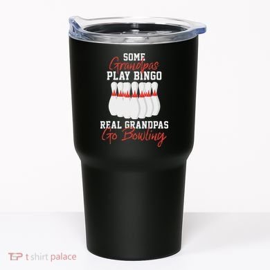 Funny Bowling Gift For Grandpa Or Dad Tumbler