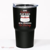 Funny Bowling Gift For Grandpa Or Dad Tumbler thumb 0