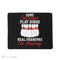 Funny Bowling Gift For Grandpa Or Dad Mousepad thumb 0