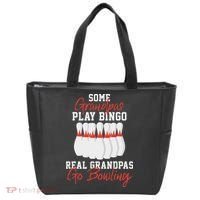 Funny Bowling Gift For Grandpa Or Dad Tote Bag thumb 0