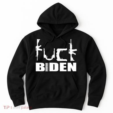 F*ck Biden Guns Logo Hoodie